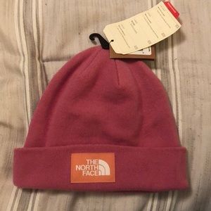 North face beanie mauveglow